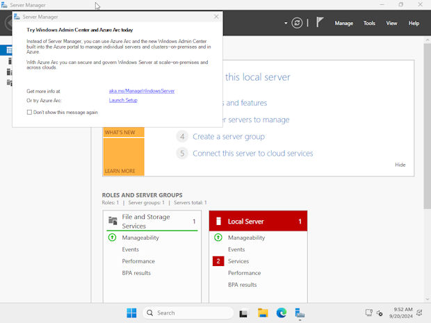 Server Desktop